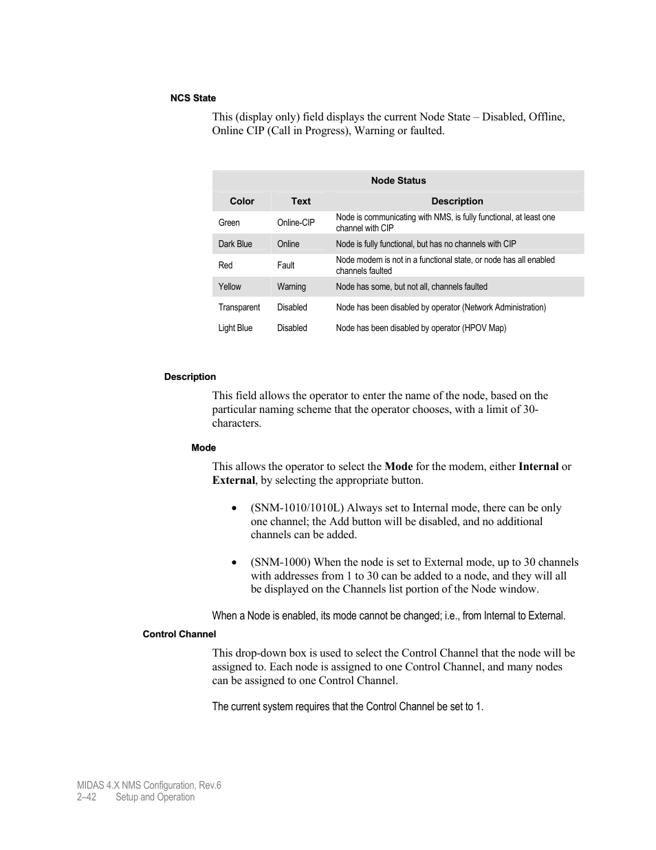 Comtech EF Data MIDAS Version 4.X NMS Configuration User Manual | Page 70 / 150