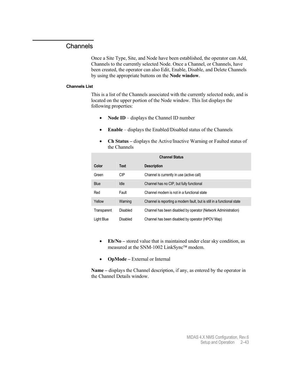 Comtech EF Data MIDAS Version 4.X NMS Configuration User Manual | Page 71 / 150