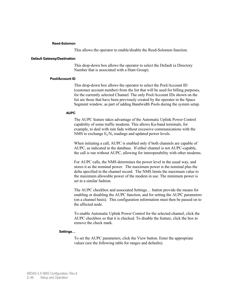 Comtech EF Data MIDAS Version 4.X NMS Configuration User Manual | Page 74 / 150