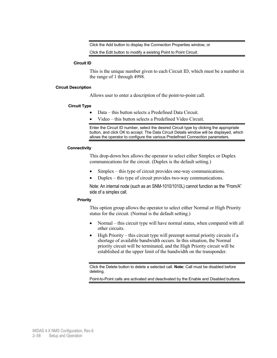 Comtech EF Data MIDAS Version 4.X NMS Configuration User Manual | Page 86 / 150