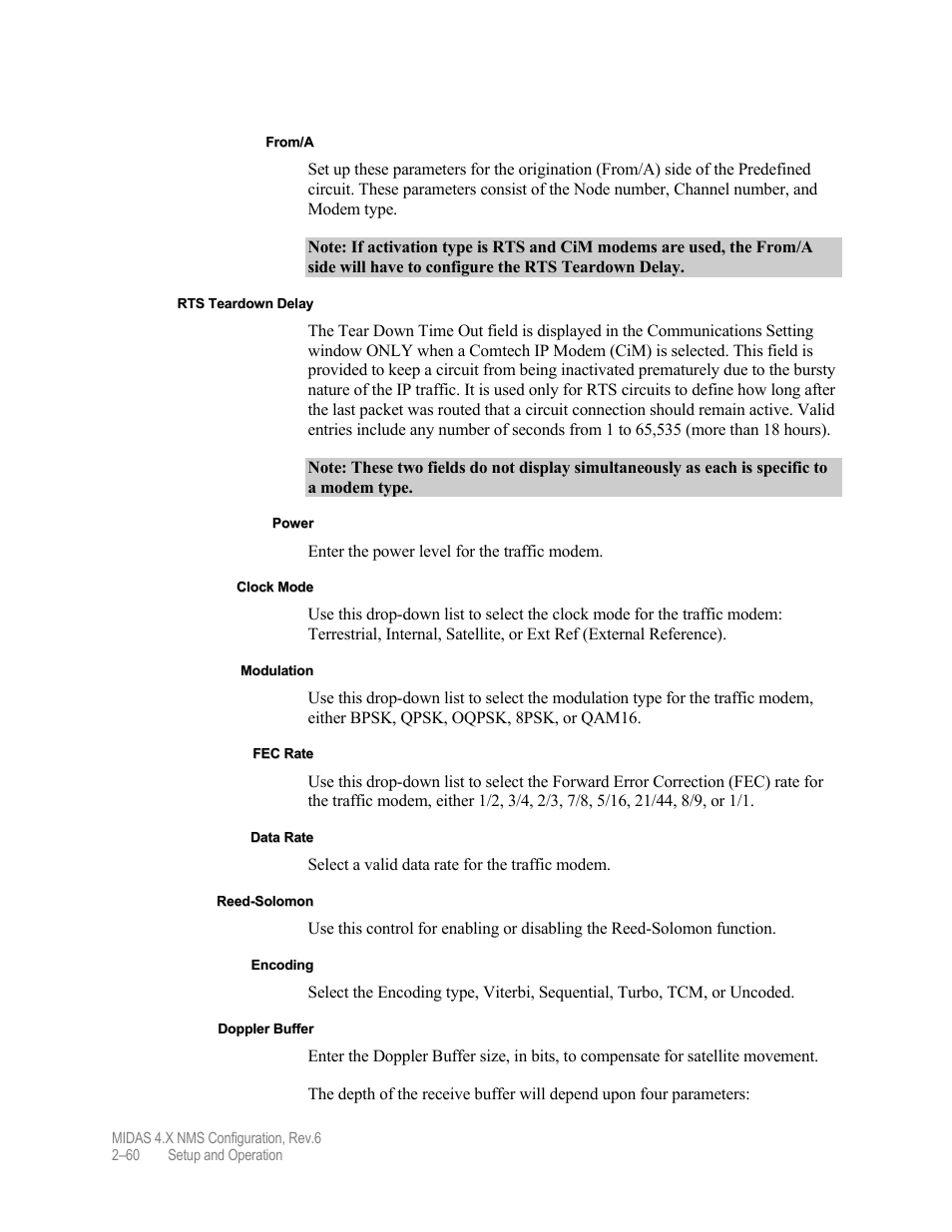 Comtech EF Data MIDAS Version 4.X NMS Configuration User Manual | Page 88 / 150