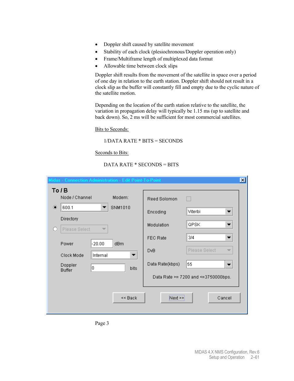 Comtech EF Data MIDAS Version 4.X NMS Configuration User Manual | Page 89 / 150