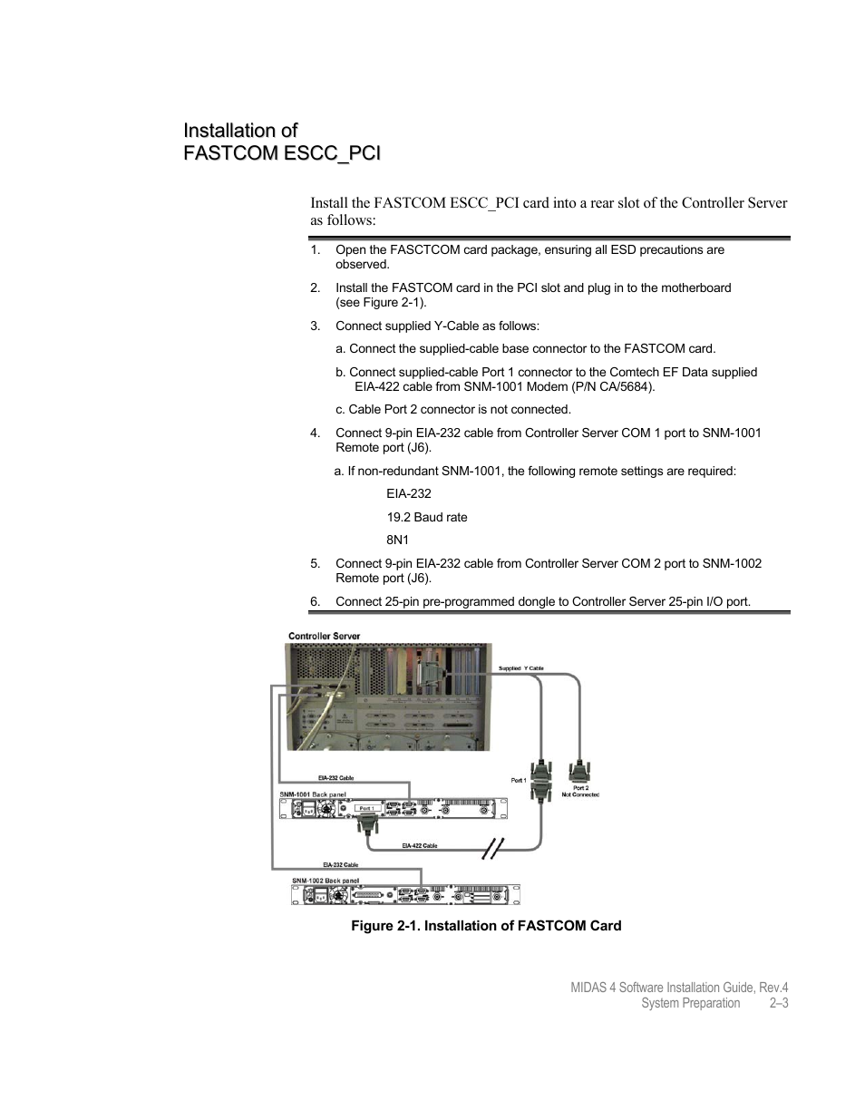 Comtech EF Data MIDAS 4 Software Installation User Manual | Page 23 / 50