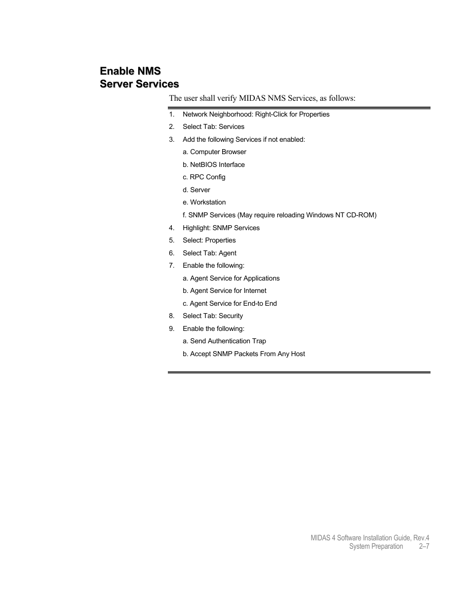 Comtech EF Data MIDAS 4 Software Installation User Manual | Page 27 / 50