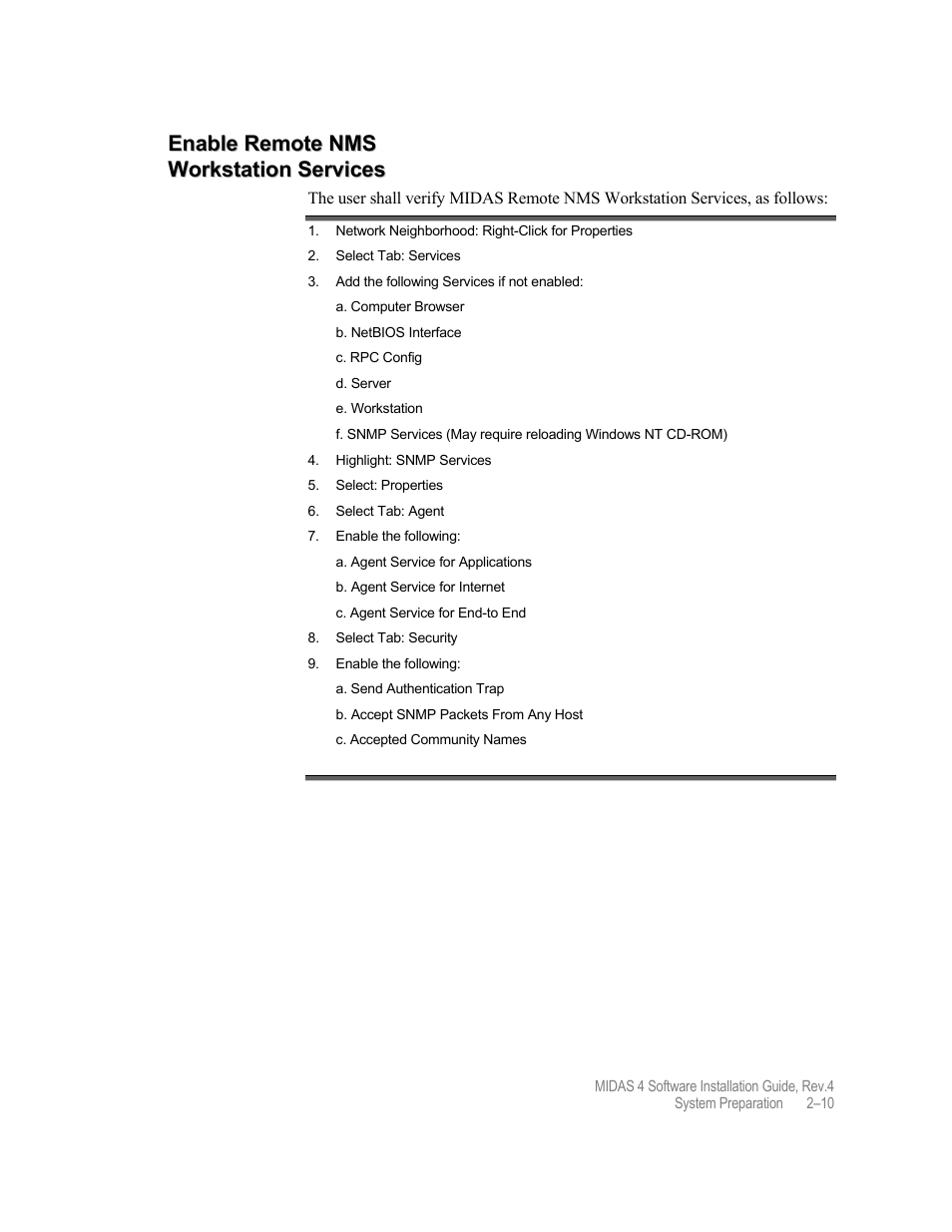 Comtech EF Data MIDAS 4 Software Installation User Manual | Page 30 / 50