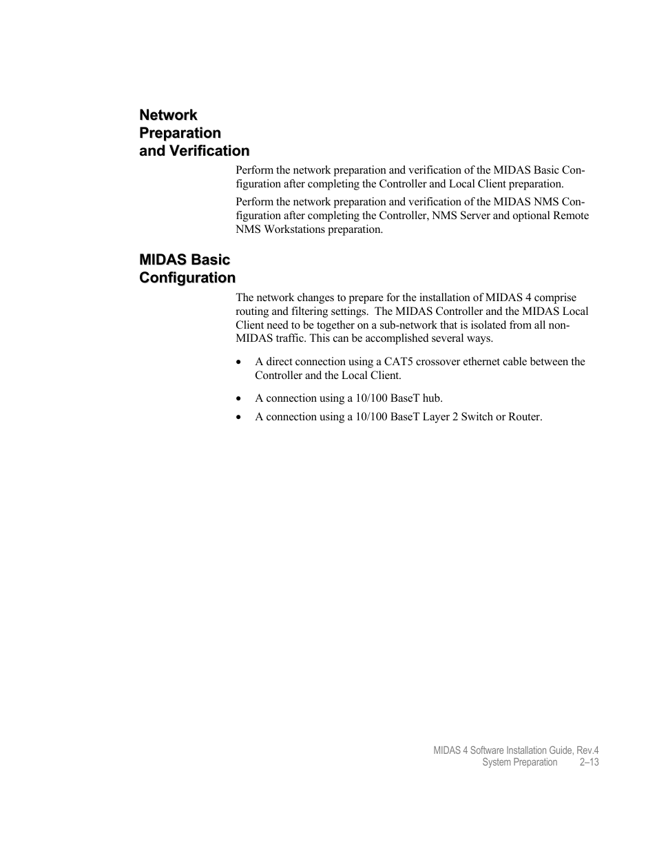 Comtech EF Data MIDAS 4 Software Installation User Manual | Page 33 / 50