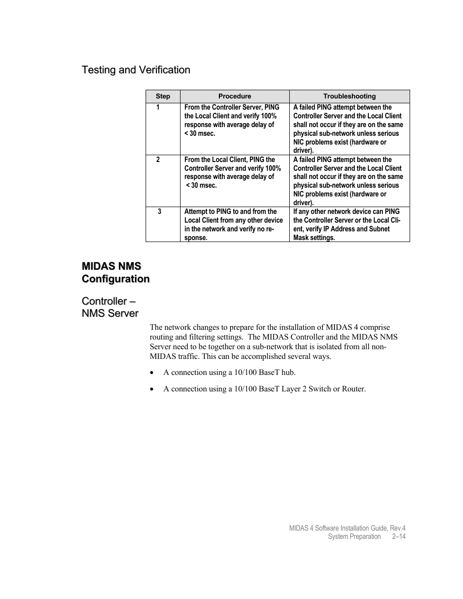 Comtech EF Data MIDAS 4 Software Installation User Manual | Page 34 / 50