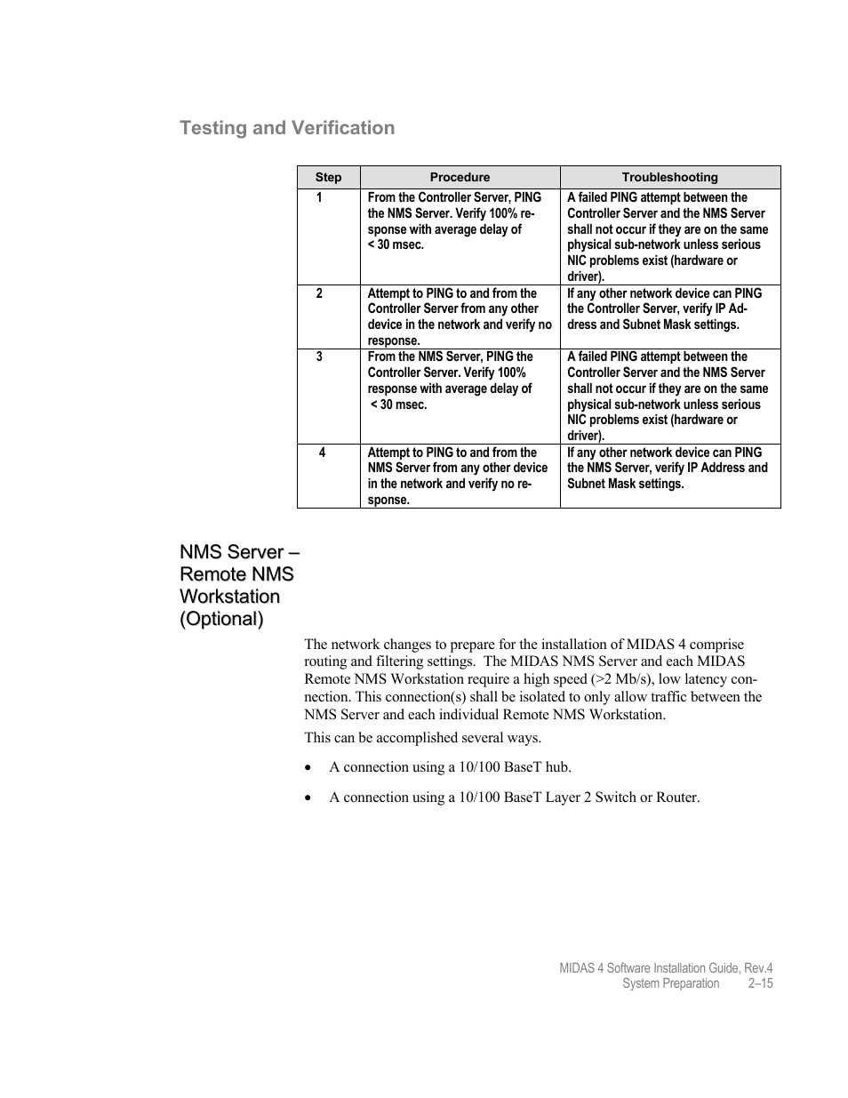 Comtech EF Data MIDAS 4 Software Installation User Manual | Page 35 / 50