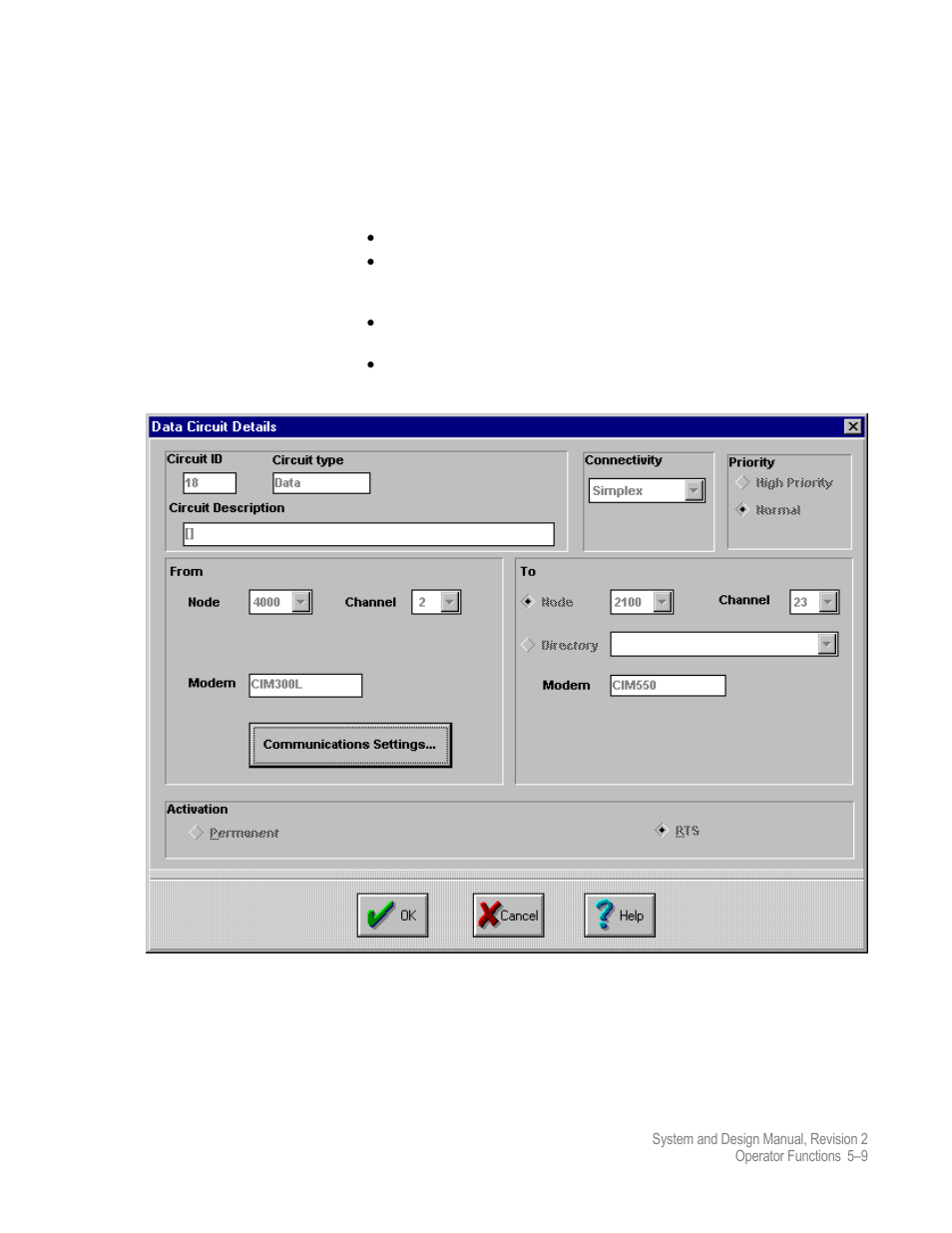 Data circuit | Comtech EF Data MIDAS 4 System and Design User Manual | Page 79 / 126