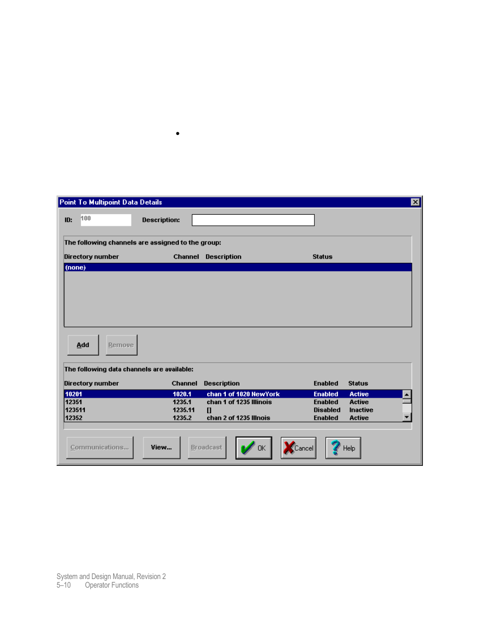 Point-to-multipoint data circuit | Comtech EF Data MIDAS 4 System and Design User Manual | Page 80 / 126