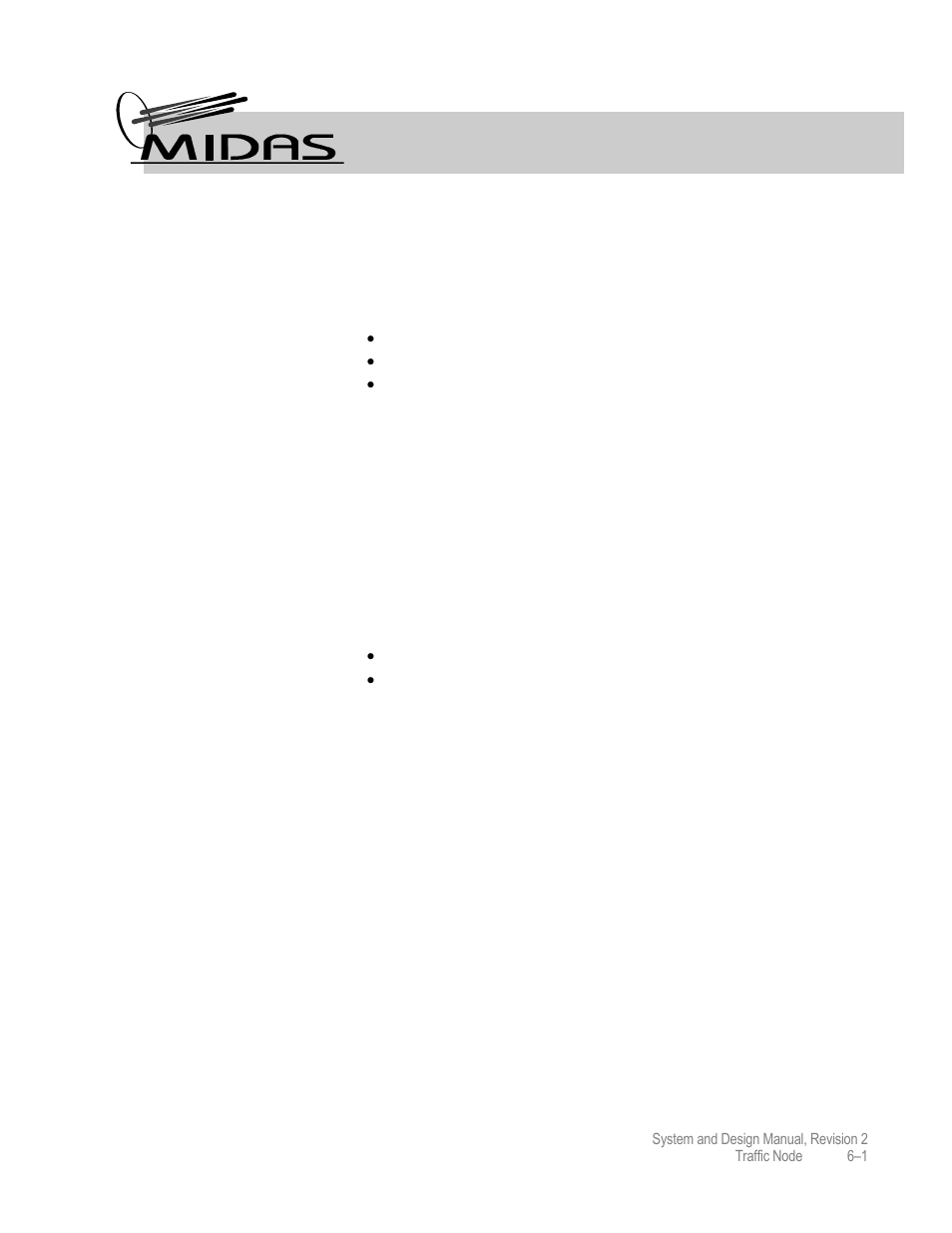 Traffic node, Overview, Architecture | Comtech EF Data MIDAS 4 System and Design User Manual | Page 99 / 126