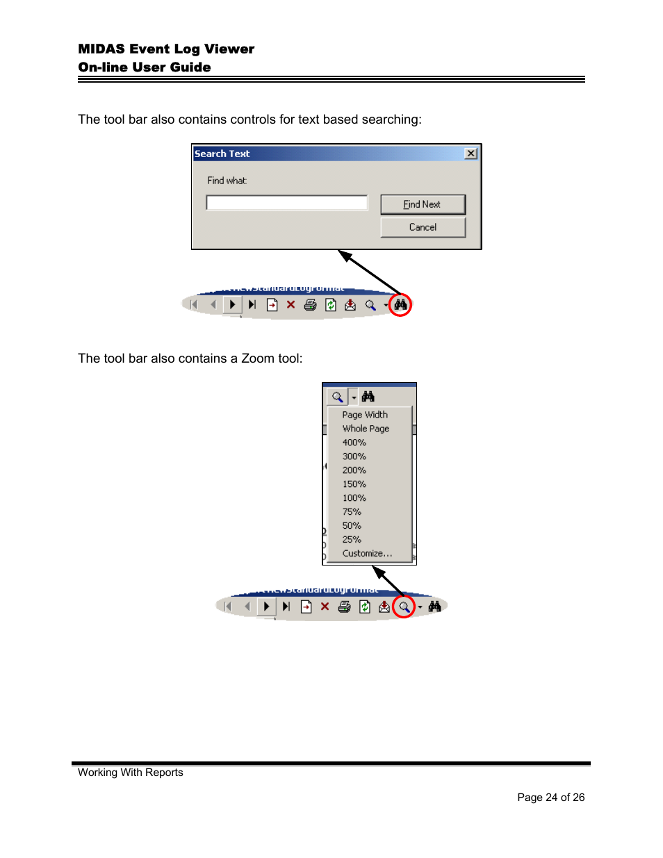 Comtech EF Data MIDAS Event Log Viewer User Manual | Page 26 / 30