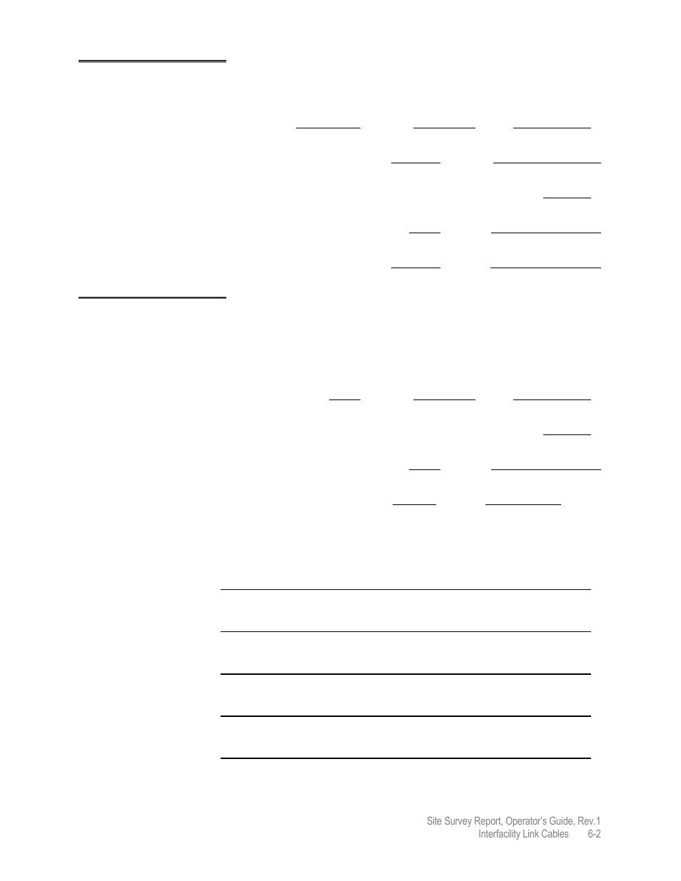 Outside cable routing, Inside cable routing | Comtech EF Data MIDAS Site Survey Report User Manual | Page 46 / 64