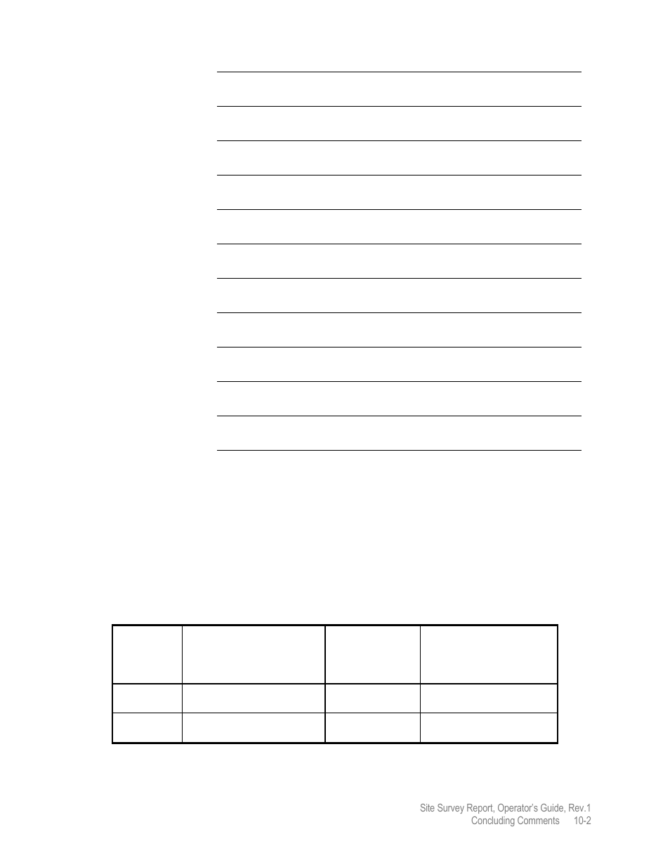 Comtech EF Data MIDAS Site Survey Report User Manual | Page 62 / 64