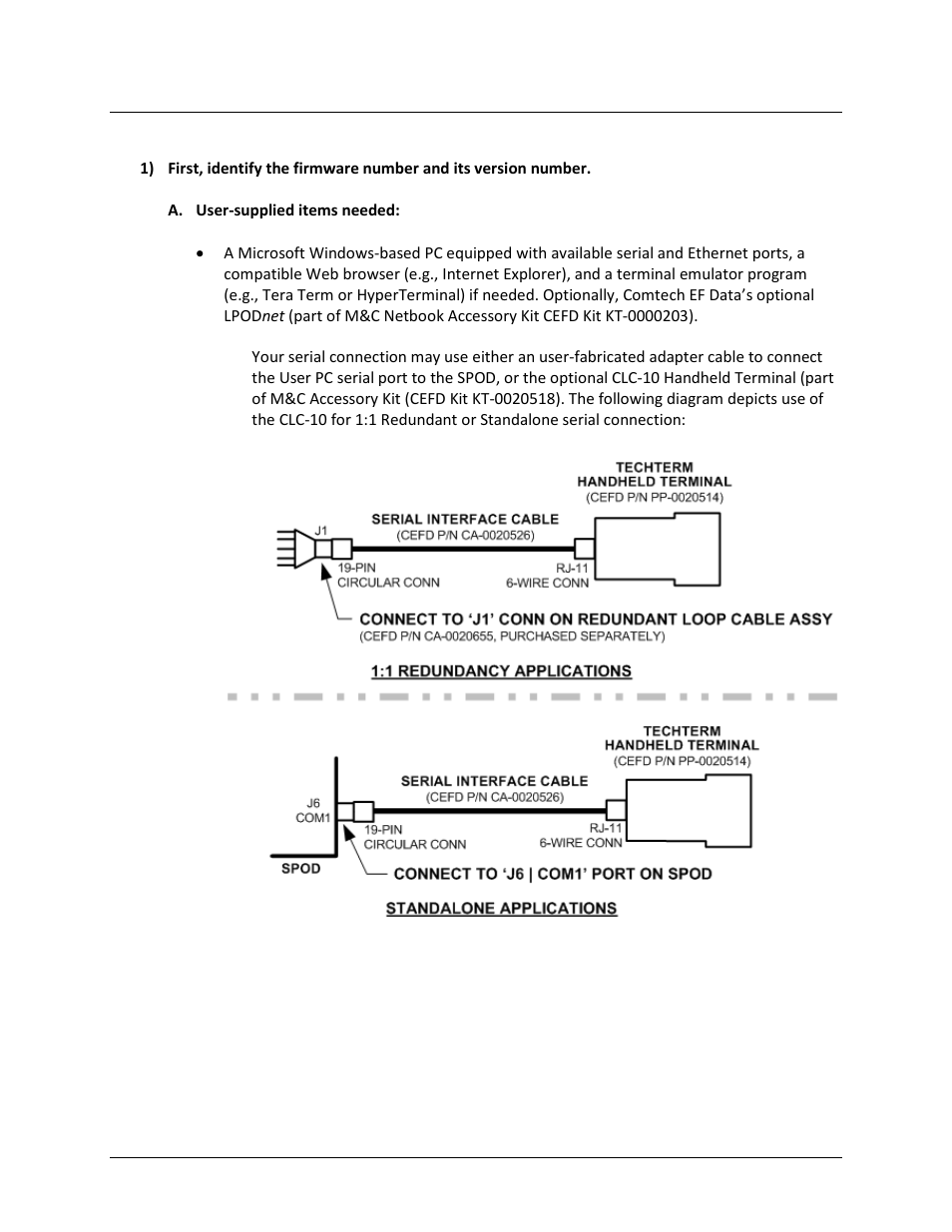 Comtech EF Data SPOD PS 1, PS 1.5, and PS 2 C-, X-, or Ku-Band User Manual | Page 50 / 194