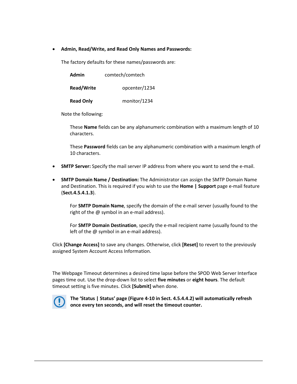 Comtech EF Data SPOD PS 1, PS 1.5, and PS 2 C-, X-, or Ku-Band User Manual | Page 74 / 194