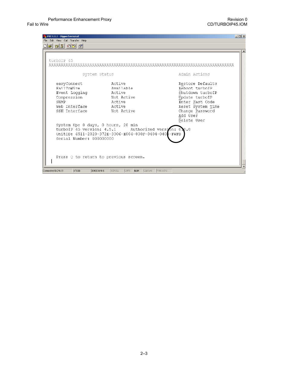 Comtech EF Data turboIP-45 User Manual | Page 21 / 108