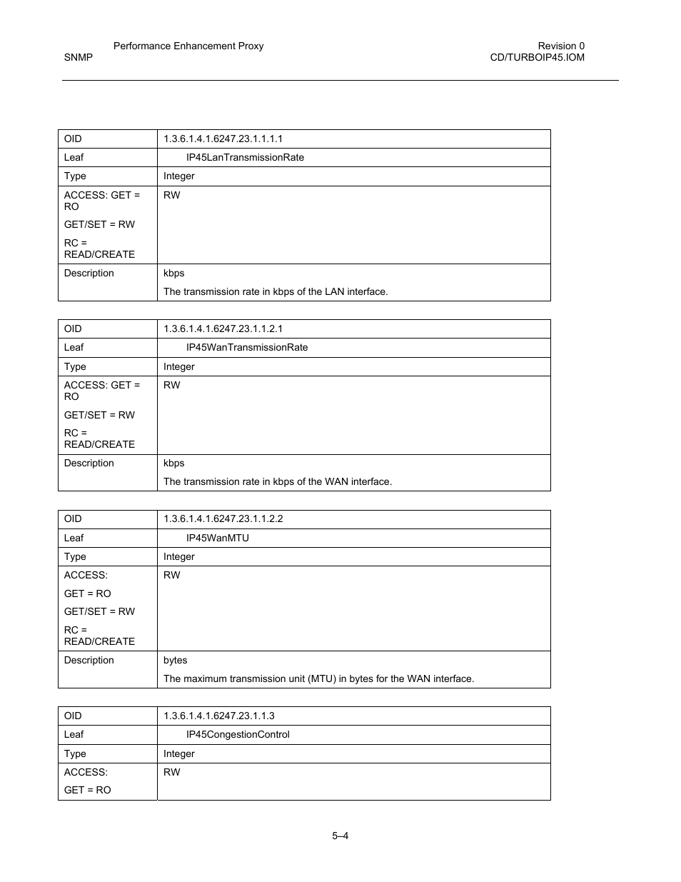 4 turboip-45™ gateway configuration, 4 turbo ip-45™ gateway configuration | Comtech EF Data turboIP-45 User Manual | Page 74 / 108