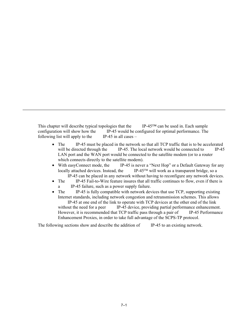 Chapter 7. sample configurations, 1 sample configurations introduction | Comtech EF Data turboIP-45 User Manual | Page 97 / 108