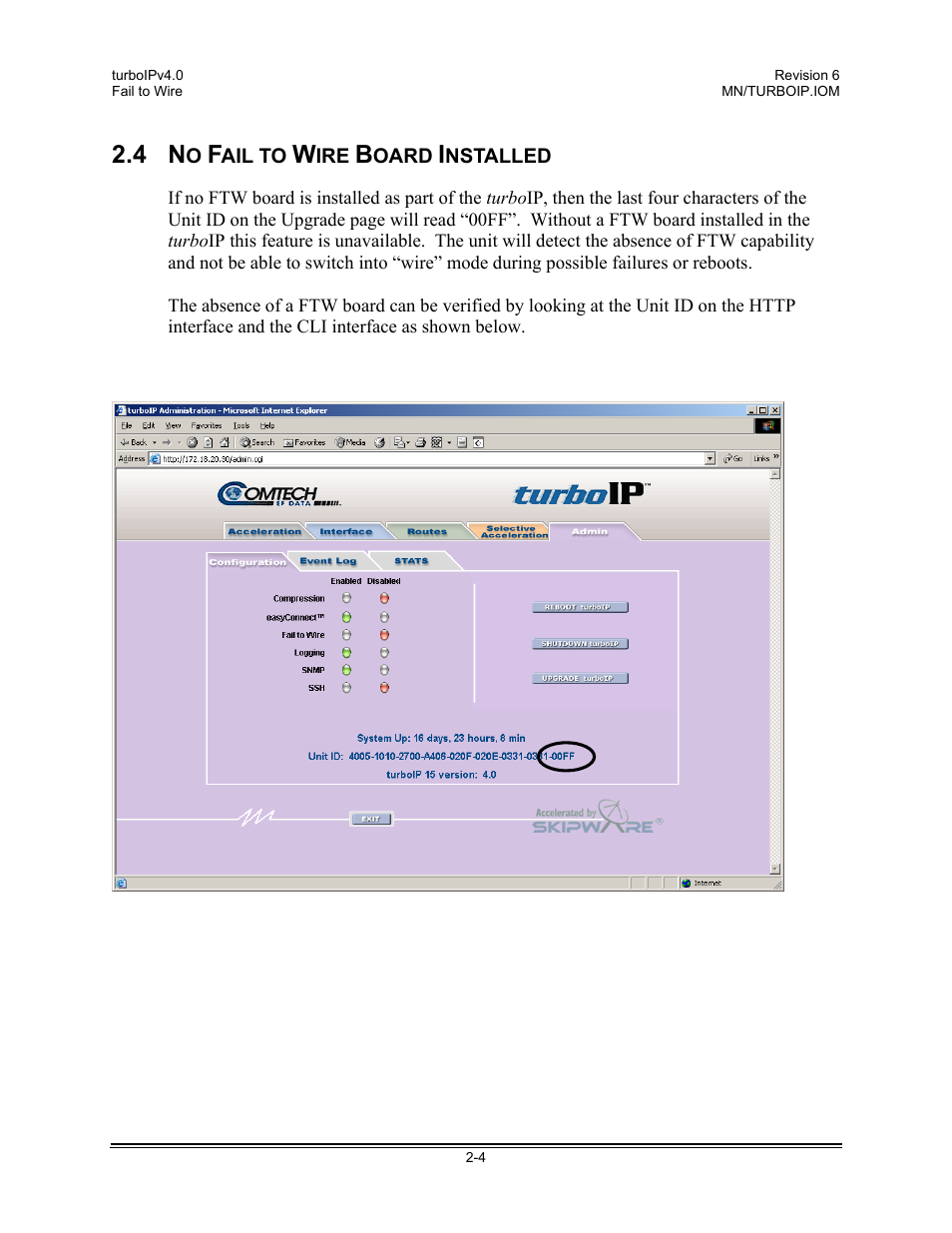 Comtech EF Data turboIP v4.0 User Manual | Page 24 / 114