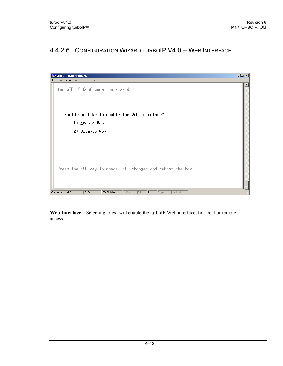 Ip v4.0 – w | Comtech EF Data turboIP v4.0 User Manual | Page 40 / 114