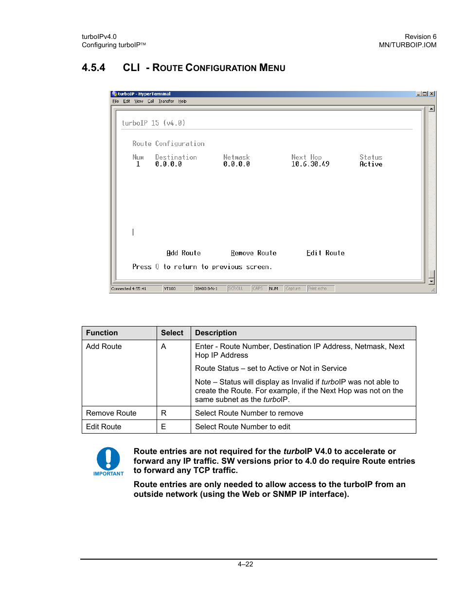 4 cli - r | Comtech EF Data turboIP v4.0 User Manual | Page 50 / 114