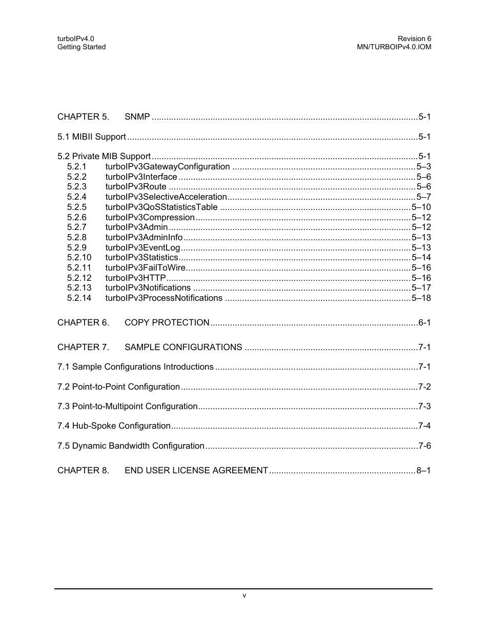 Comtech EF Data turboIP v4.0 User Manual | Page 7 / 114