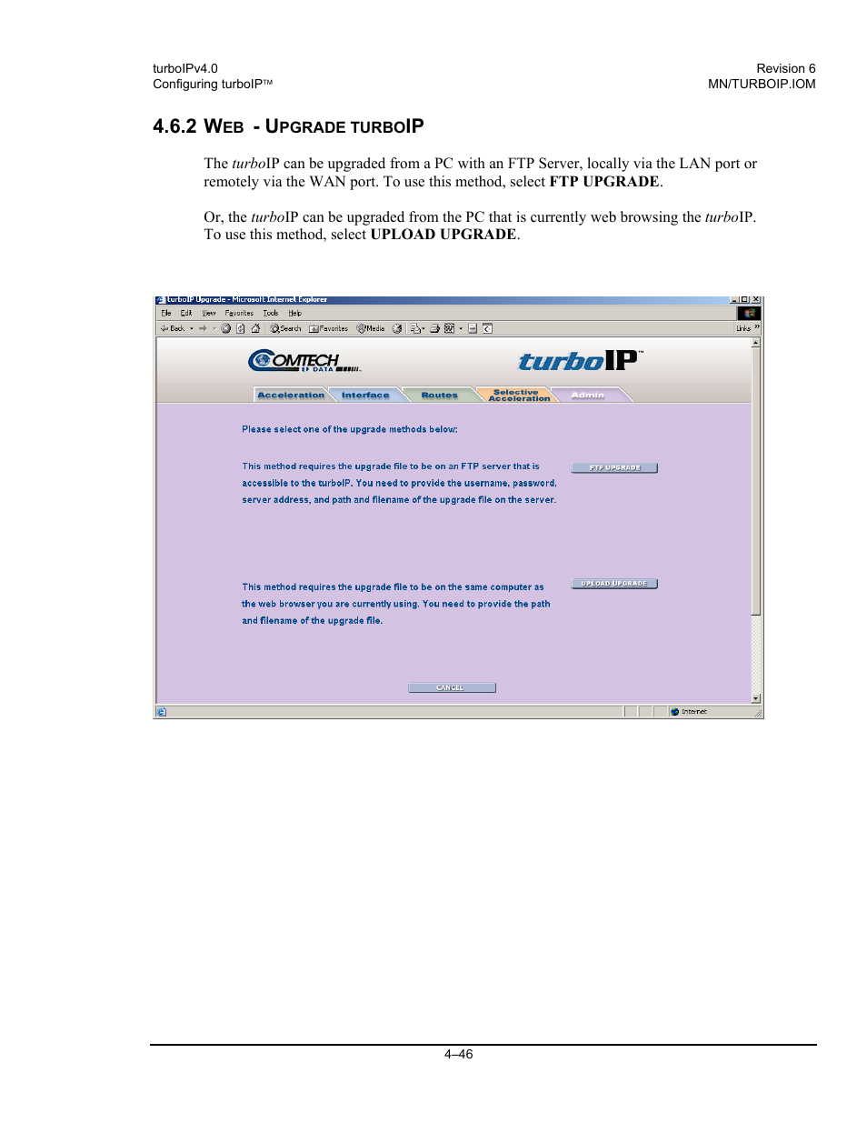 Comtech EF Data turboIP v4.0 User Manual | Page 74 / 114