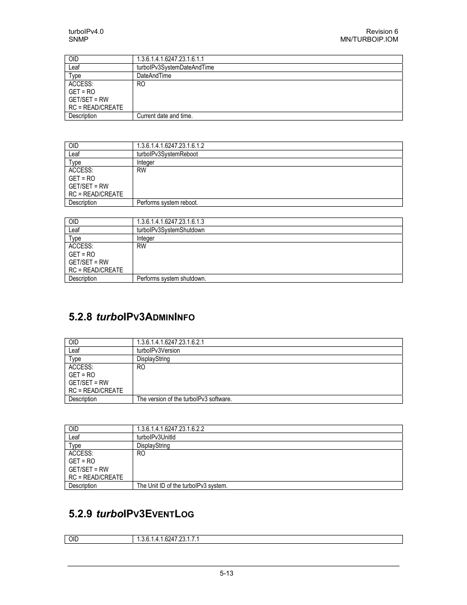 8 turbo ip, 9 turbo ip | Comtech EF Data turboIP v4.0 User Manual | Page 91 / 114