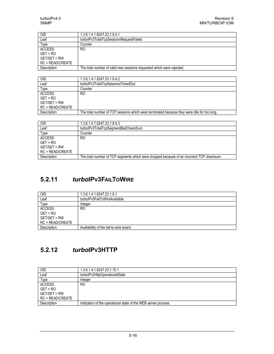 11 turbo ip, 12 turbo ip | Comtech EF Data turboIP v4.0 User Manual | Page 94 / 114