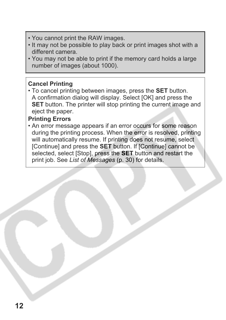 Canon DPUG9 User Manual | Page 14 / 78