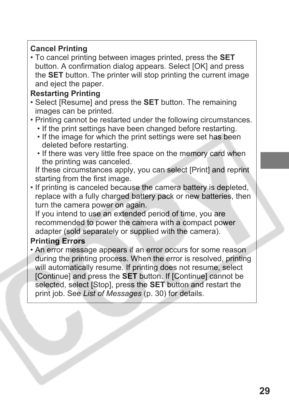 Canon DPUG9 User Manual | Page 31 / 78