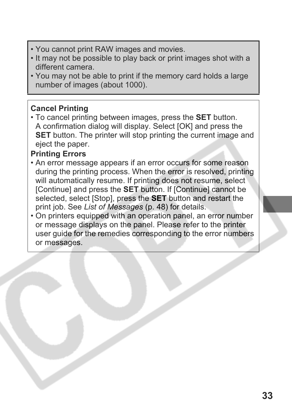Canon DPUG9 User Manual | Page 35 / 78