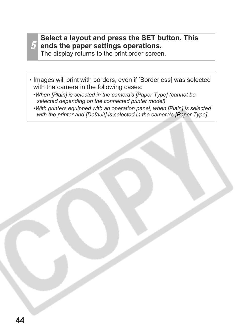 Canon DPUG9 User Manual | Page 46 / 78