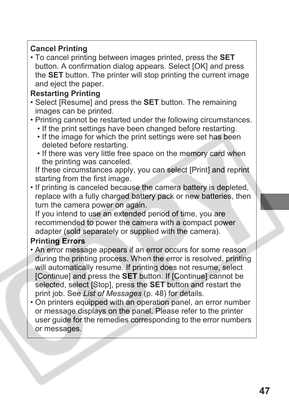 Canon DPUG9 User Manual | Page 49 / 78