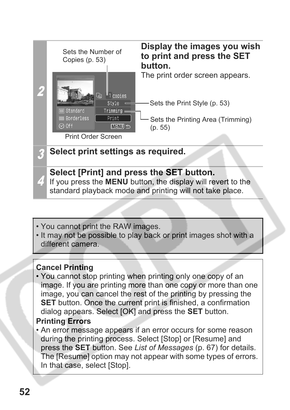 Canon DPUG9 User Manual | Page 54 / 78