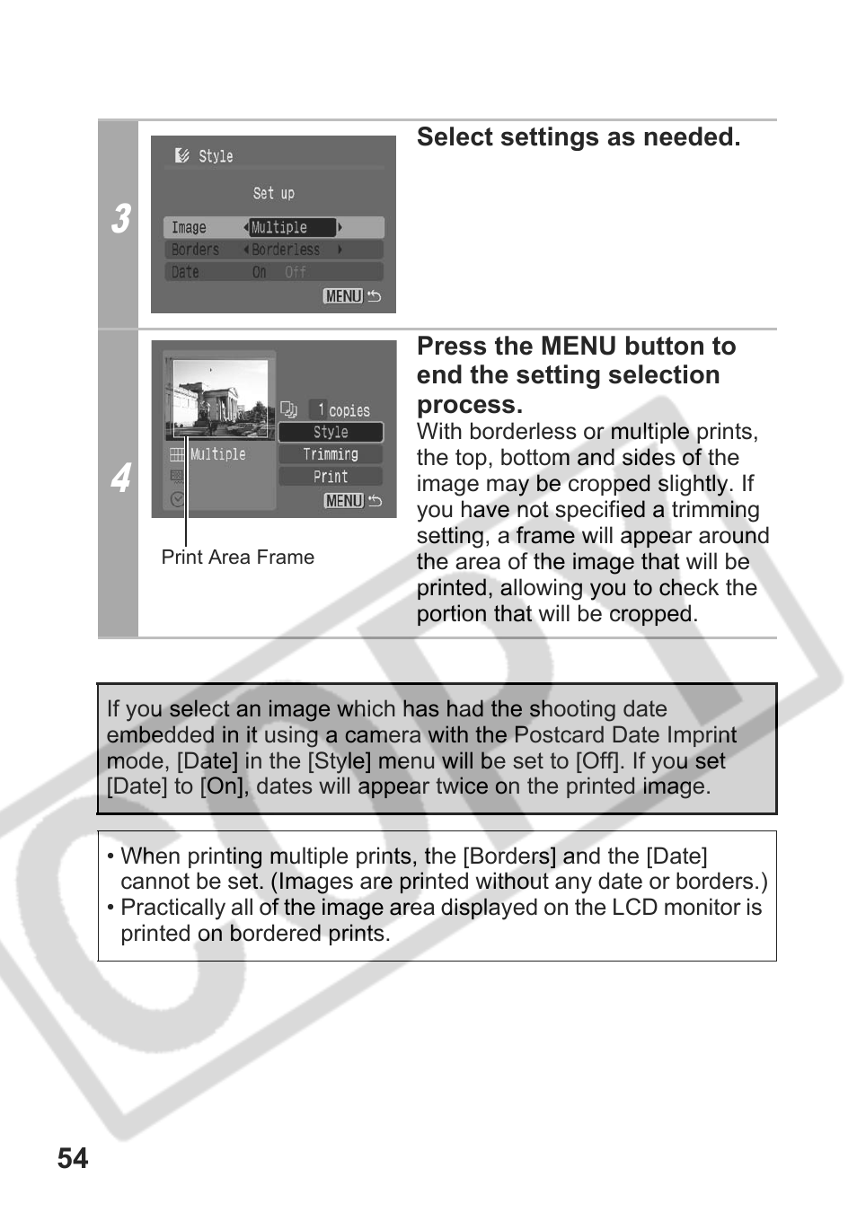 Canon DPUG9 User Manual | Page 56 / 78