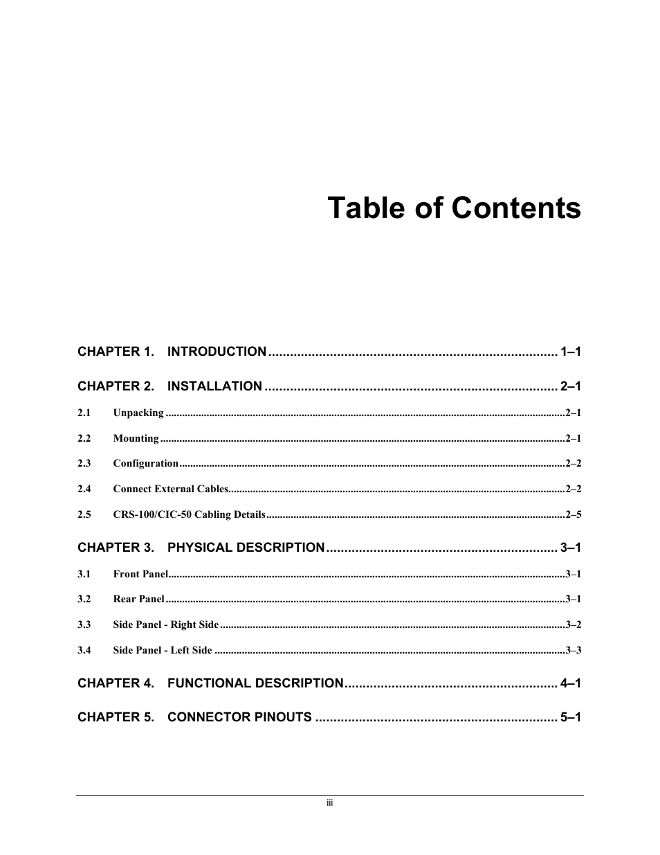 Comtech EF Data CRS-100 User Manual | Page 8 / 38