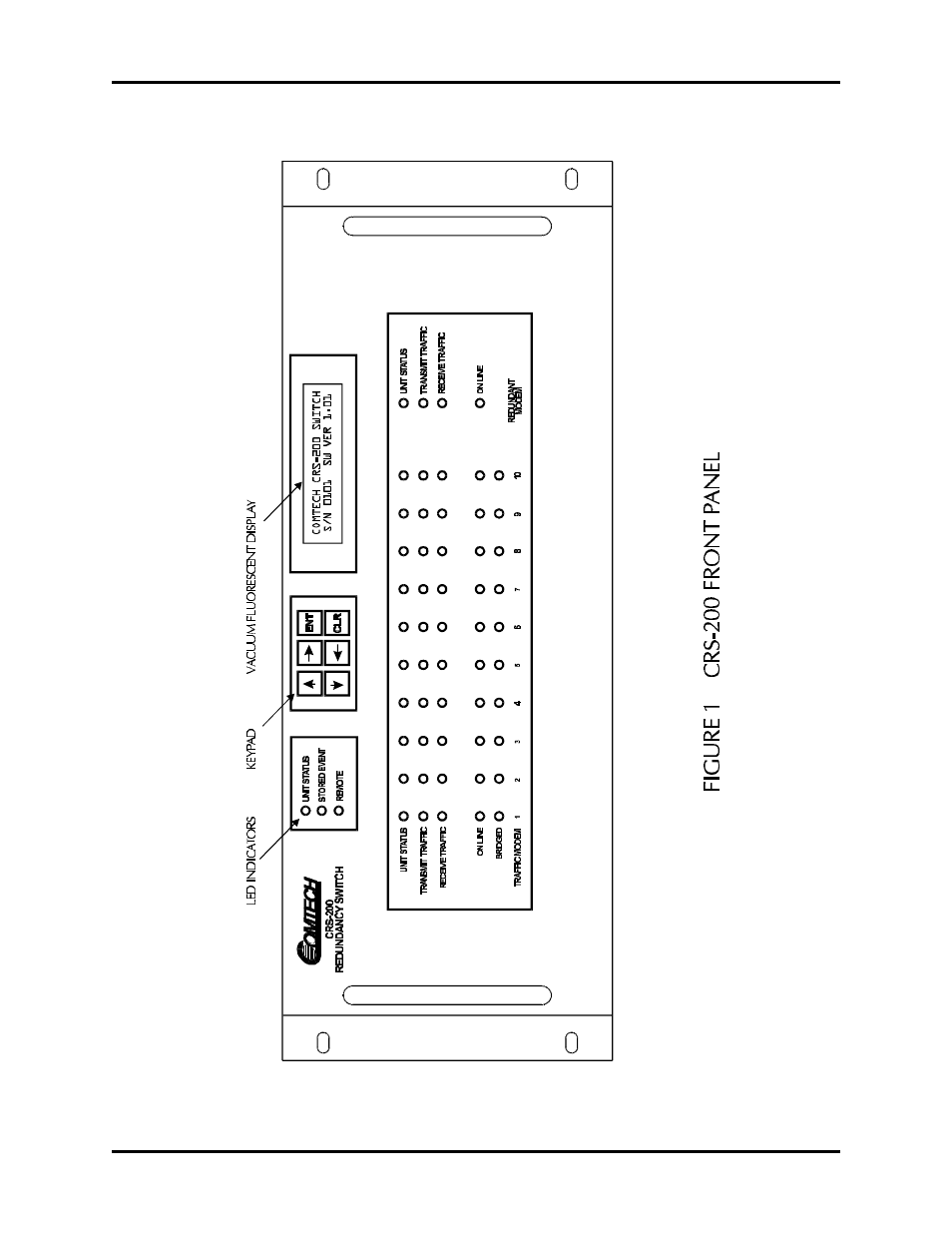 Comtech EF Data CRS-200 REDUNDANCY SWITCH User Manual | Page 12 / 60