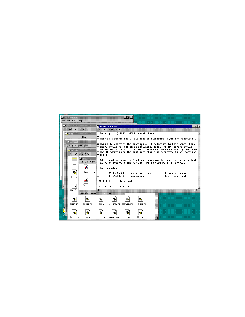 Host file | Comtech EF Data MiniMac Installation ManualOperation Manual Operation Manual User Manual | Page 27 / 140