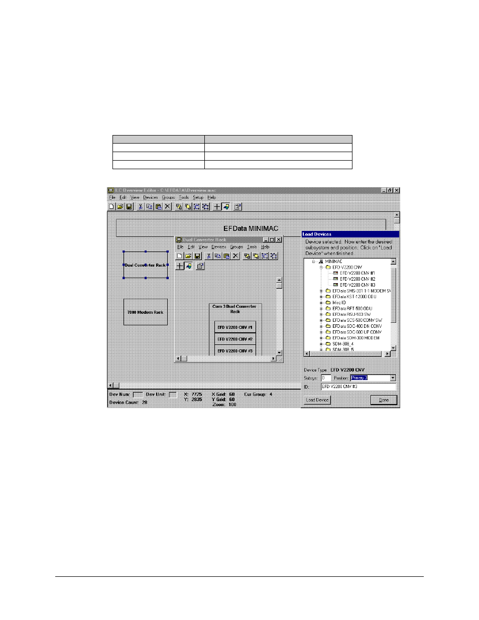 Selecting and configuring new devices, 1 selecting and configuring new devices | Comtech EF Data MiniMac Installation ManualOperation Manual Operation Manual User Manual | Page 53 / 140