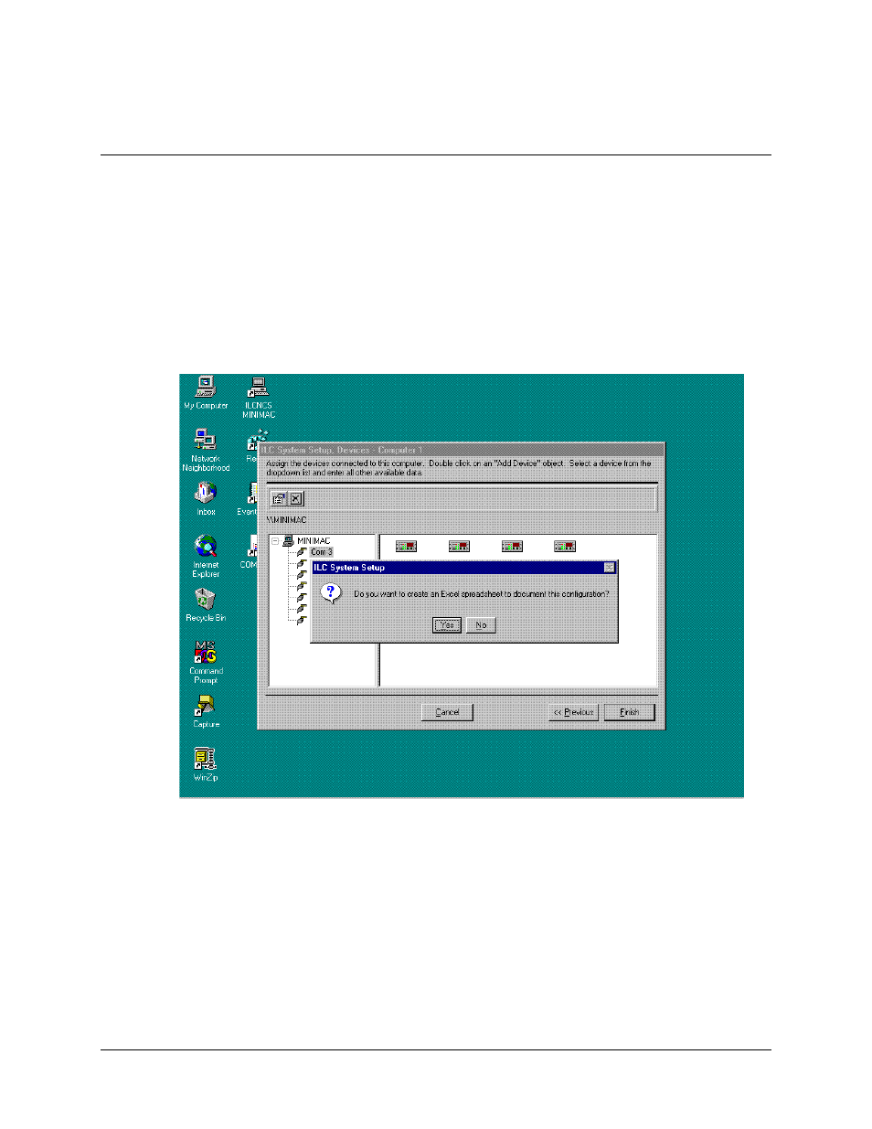 Creating an excel spreadsheet | Comtech EF Data MiniMac Installation ManualOperation Manual Operation Manual User Manual | Page 64 / 140