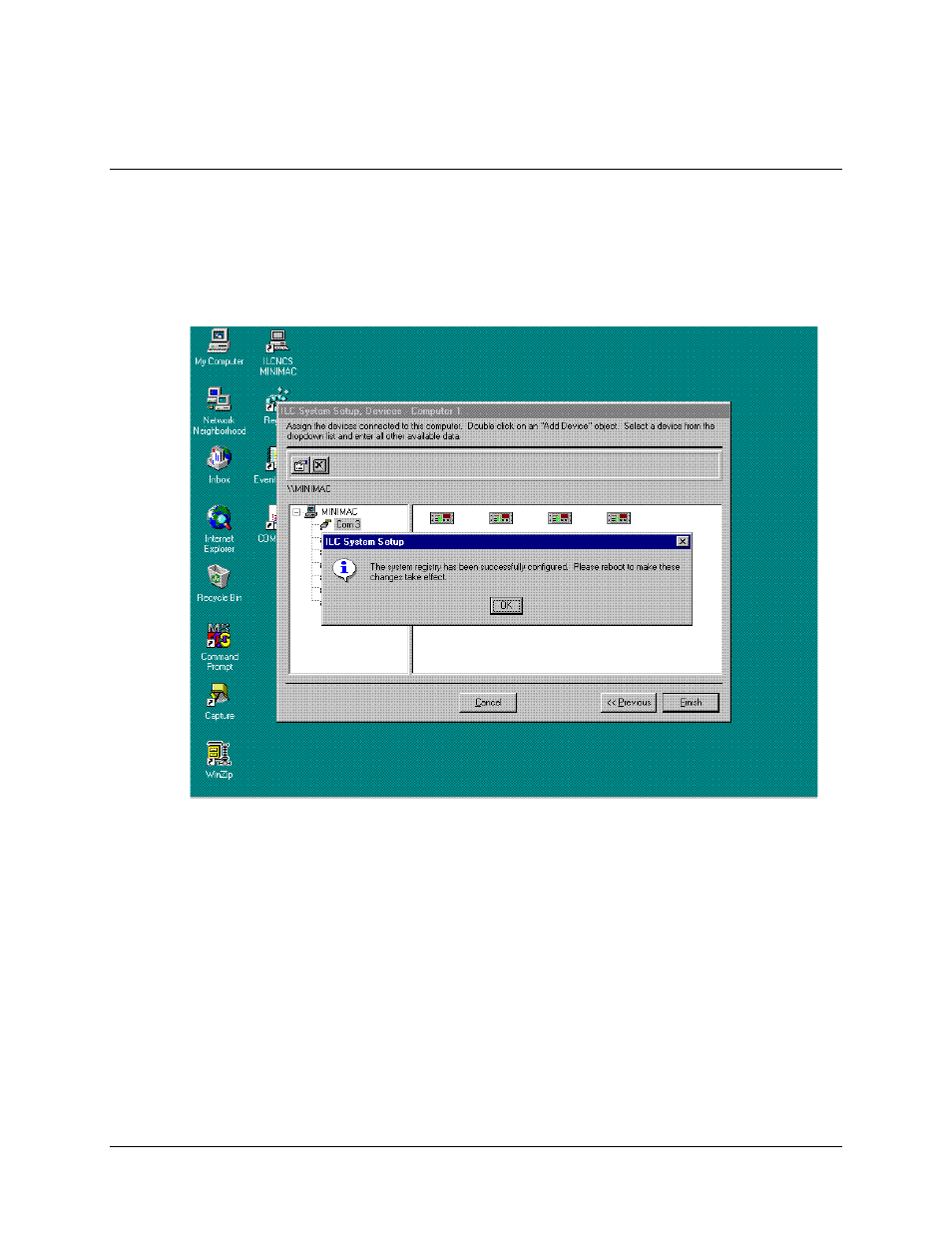 Updating the system registry, 9 updating the system registry | Comtech EF Data MiniMac Installation ManualOperation Manual Operation Manual User Manual | Page 65 / 140