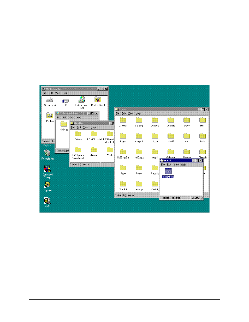 Path to service pack, 1 path to service pack | Comtech EF Data MiniMac Installation ManualOperation Manual Operation Manual User Manual | Page 67 / 140