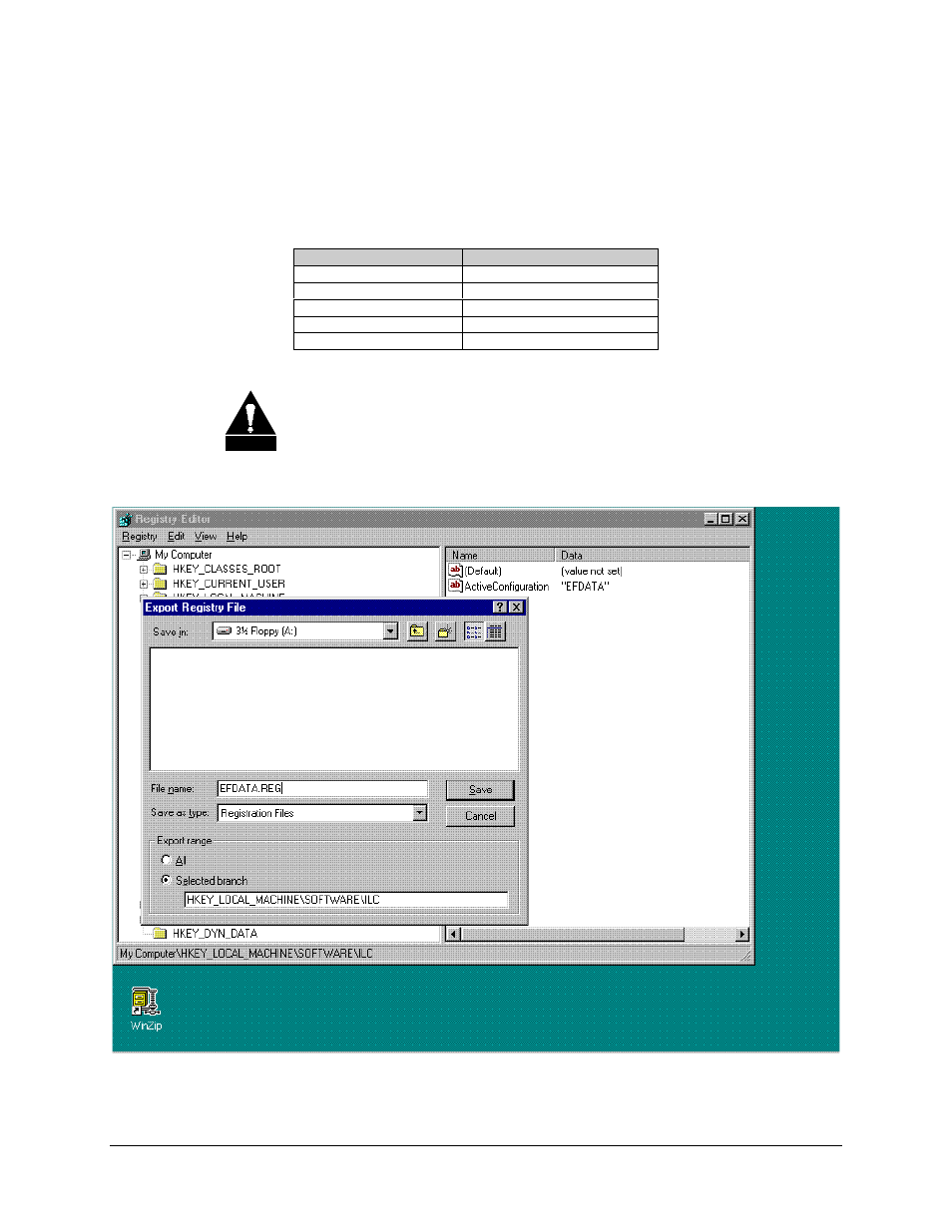 Naming the registry file, 1 naming the registry file | Comtech EF Data MiniMac Installation ManualOperation Manual Operation Manual User Manual | Page 80 / 140