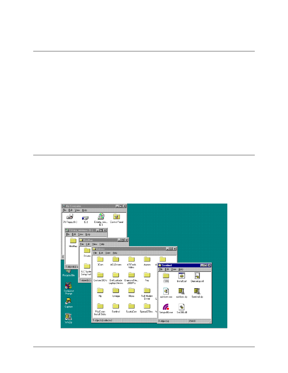 Minimac program setup, Install sentinal driver | Comtech EF Data MiniMac Installation ManualOperation Manual Operation Manual User Manual | Page 81 / 140