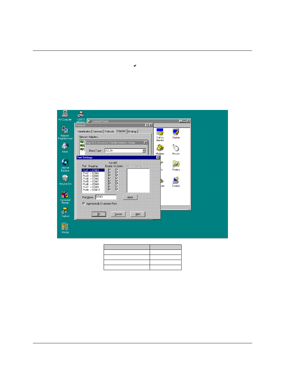 Enable ports, 3 enable ports | Comtech EF Data MiniMac Installation ManualOperation Manual Operation Manual User Manual | Page 86 / 140