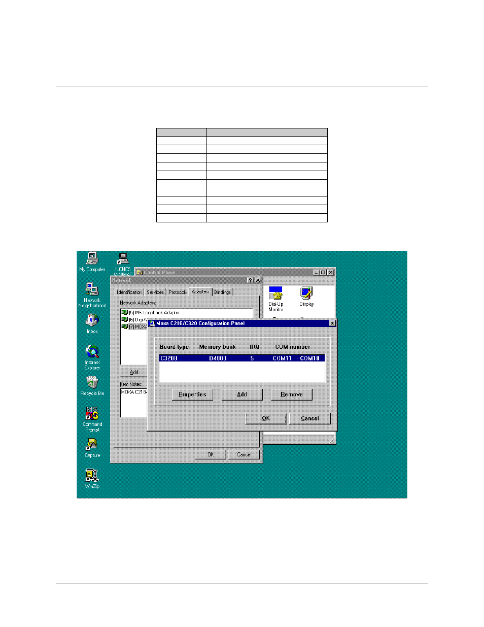 Install moxa adapter drivers, 1 install moxa adapter drivers | Comtech EF Data MiniMac Installation ManualOperation Manual Operation Manual User Manual | Page 88 / 140