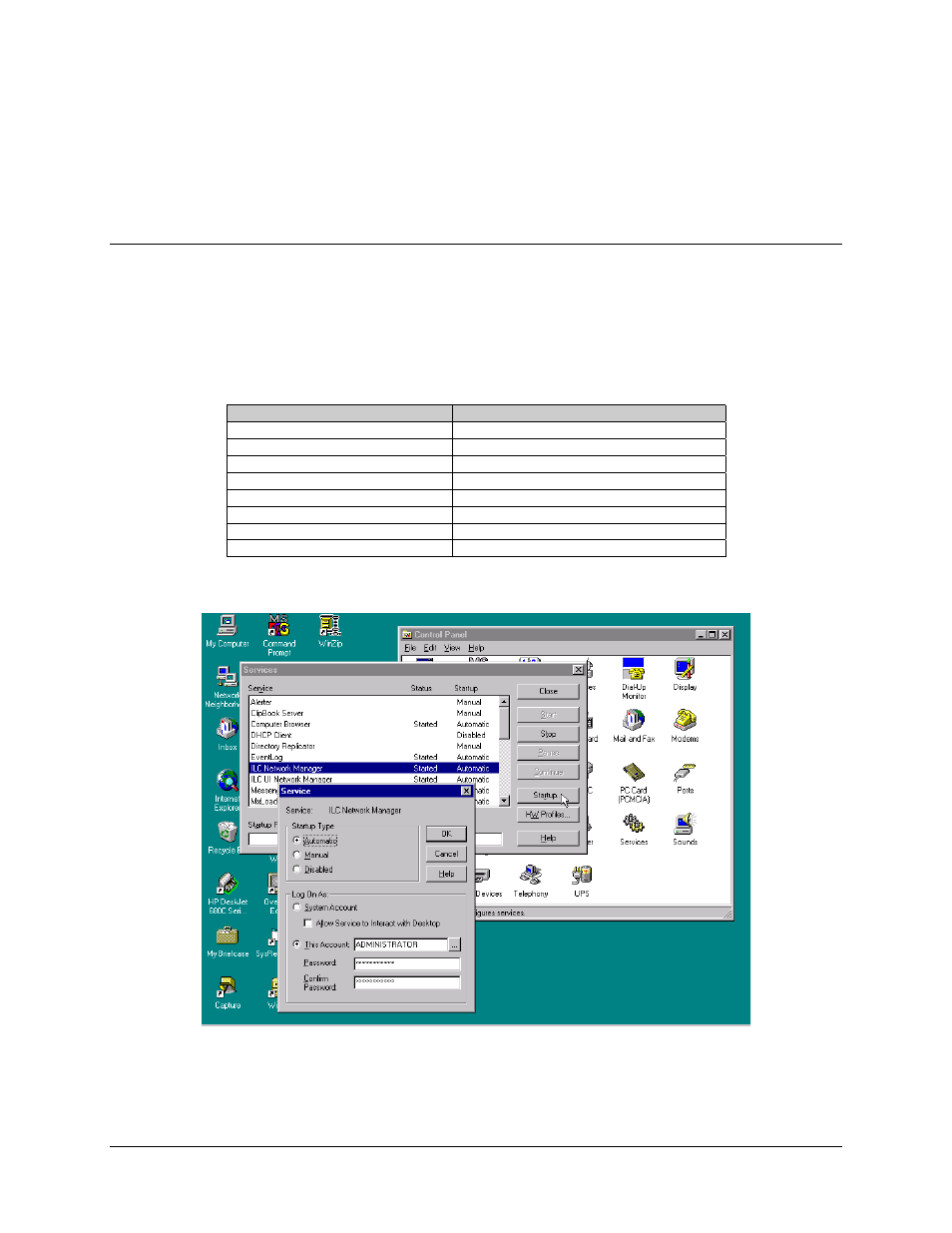 Check services after restart, Configure ilcnet | Comtech EF Data MiniMac Installation ManualOperation Manual Operation Manual User Manual | Page 93 / 140