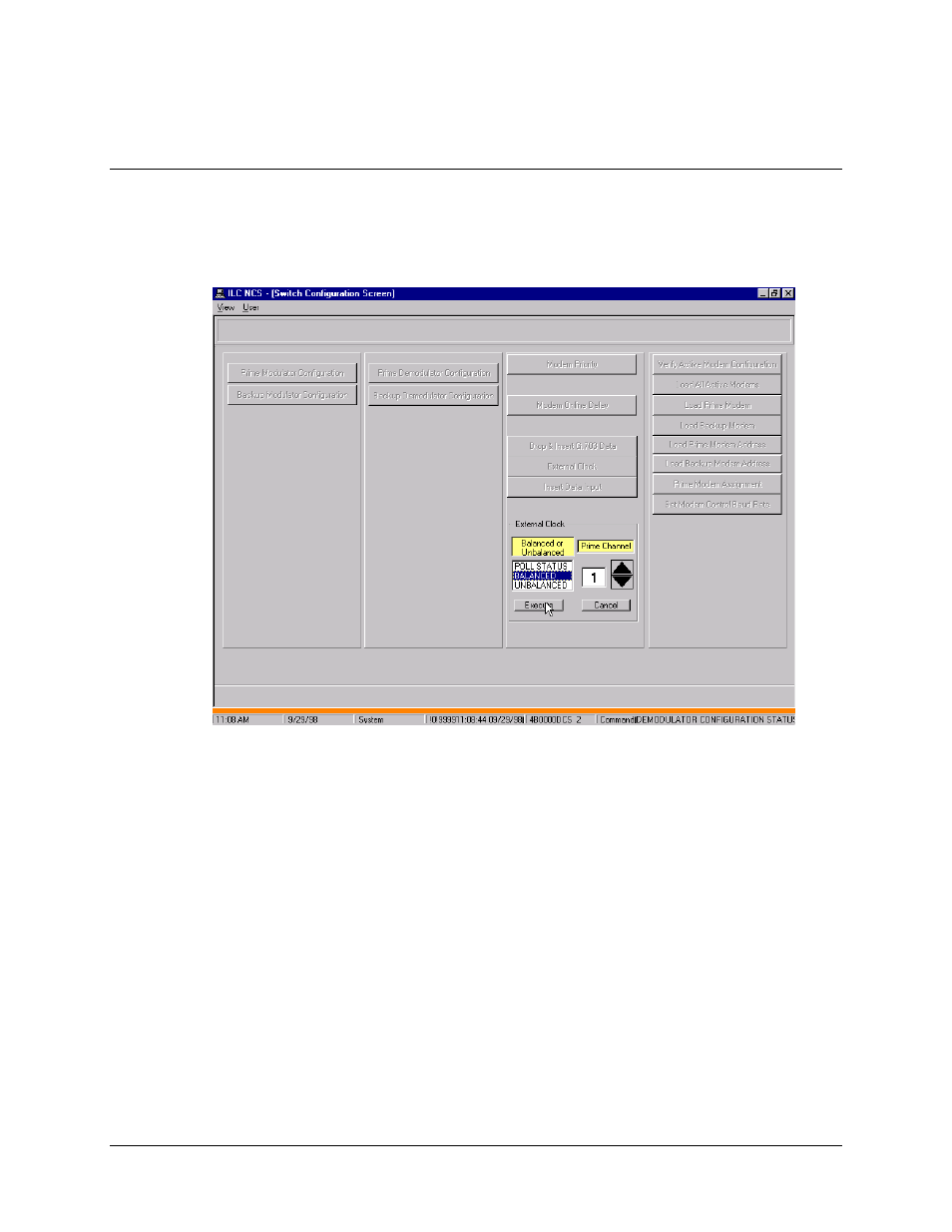 External clock, 8 external clock | Comtech EF Data MiniMAC Operation ManualOperation Manual Operation Manual User Manual | Page 108 / 216